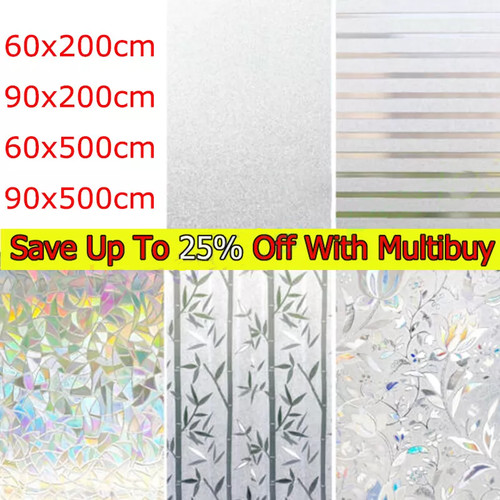 Roll frosted window film - 2-5m,