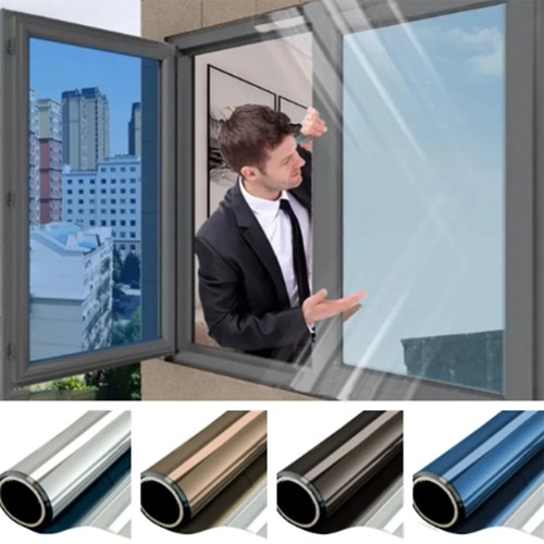 One way mirror window film - window,