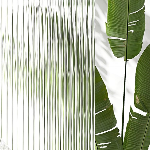 Reeded glass film - reeded, flutted