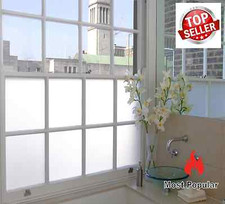 Privacy White Frosted Window